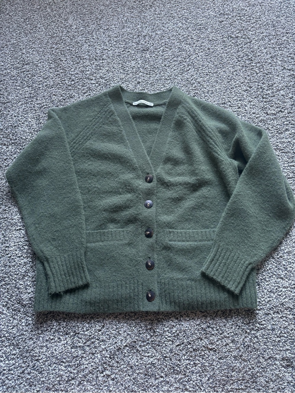 Abercrombie Dad V Neck Cardigan Sz XXS